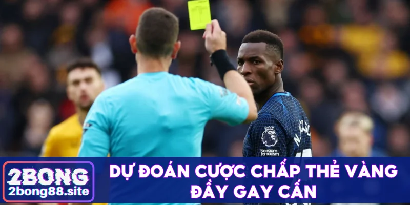 Dự đoán cược chấp thẻ vàng đầy gay cấn