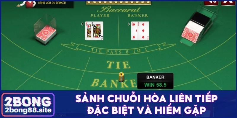 Tất cả thông tin về sảnh Baccarat mà người dùng cần biết 3 Sảnh chuỗi hòa liên tiếp đặc biệt và hiếm gặp